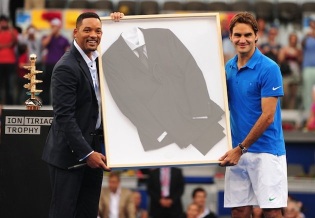 Will Smith y Roger Federer